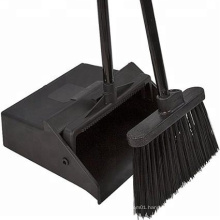 Large Angle Broom with Dustpan Combo Commercial Grade Angle Broom W/ Dustpan